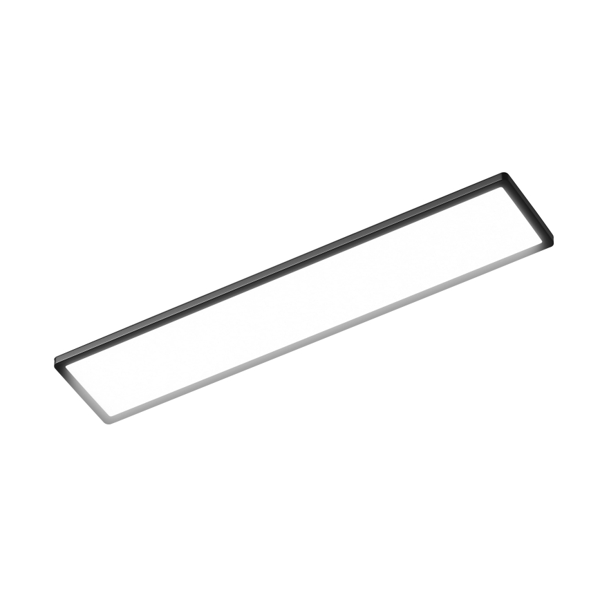 Osram - Dimbare plafondlamp voor de badkamer PLANON EASYFIX LED/30W/230V 2600-6000K 20x98 cm IP54 zwart + afstandsbediening