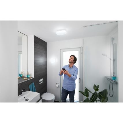 Osram - Dimbare LED-plafondlamp voor badkamer SMART+ AQUA LED/12W/230V 3000-6500K IP44 Wi-Fi