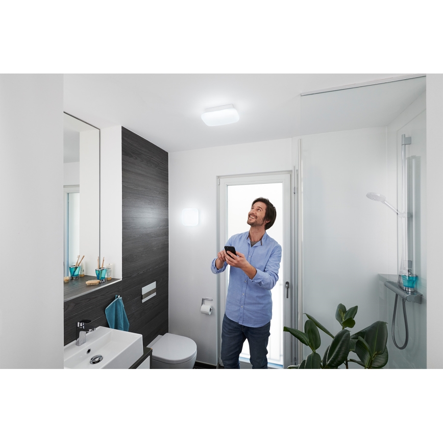 Osram - Dimbare LED-plafondlamp voor badkamer SMART+ AQUA LED/12W/230V 3000-6500K IP44 Wi-Fi