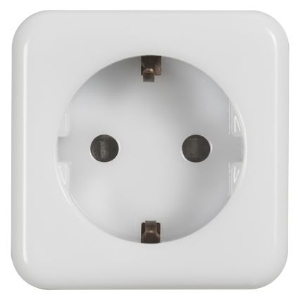 Osram - Dimbare LED slimme stekker met verlichting SCHUKO SMART+ NIGHTLIGHT 3680W/230V Wi‑Fi