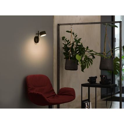 Osram - LED dimbare wandlamp met touchbediening DECOR KYOTO LED/12W/230V CRI 90 zwart