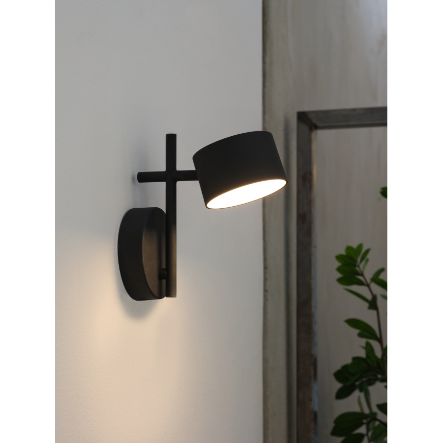 Osram - LED dimbare wandlamp met touchbediening DECOR KYOTO LED/12W/230V CRI 90 zwart