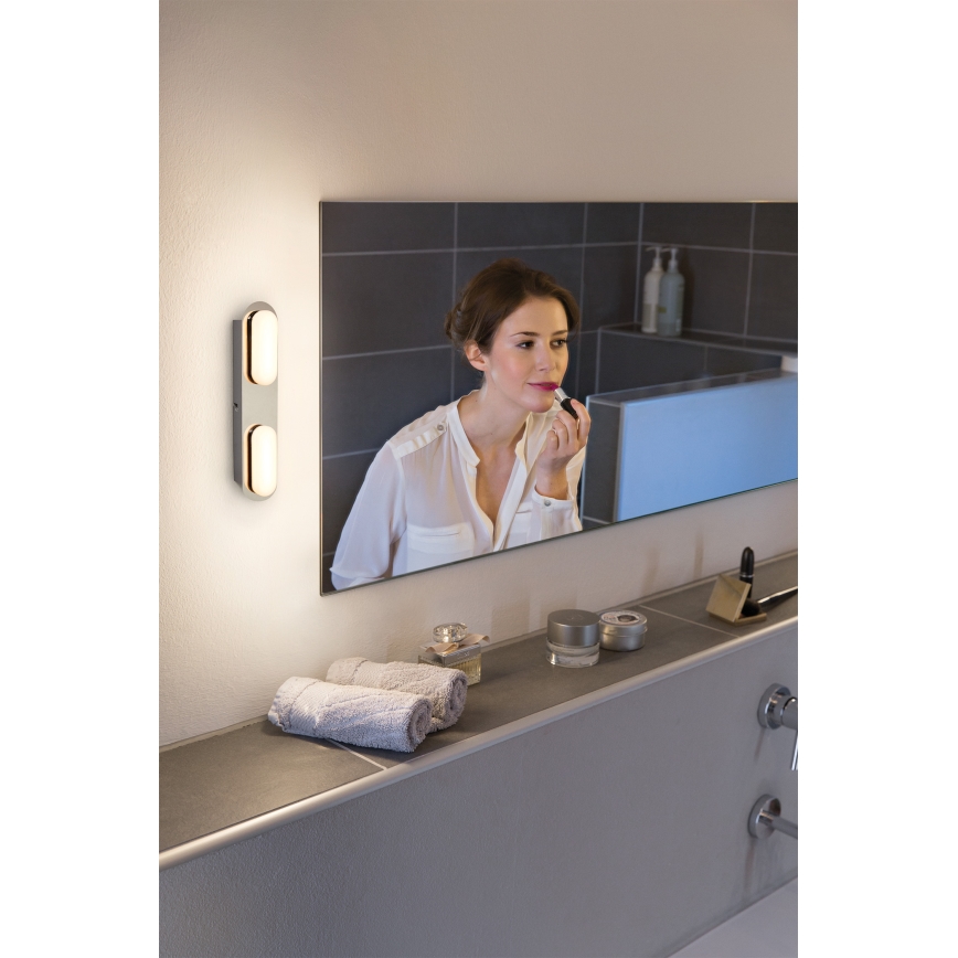 Osram - Dimbare badkamerwandlamp SMART+ DUPLO LED/15W/230V 3000-6500K IP44 Wi-Fi