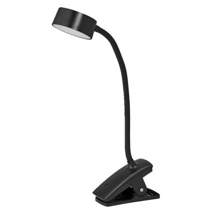 Osram - Dimbare LED-bureaulamp met klem OFFICE LINE LED/4,8W/230V 3000/4000/6500K zwart
