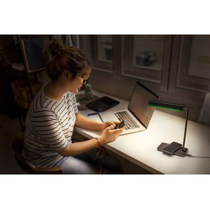 Osram - Dimbare LED-bureaulamp OFFICE LINE LED/19W/230V 3000/4000/6500K zwart