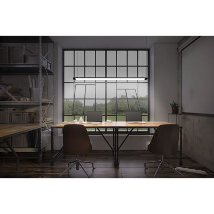 Osram - Dimbare LED-kabelhanglamp OFFICE LINE LED/40W/230V 4000K 120 cm zwart