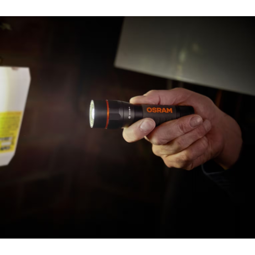 Osram - Dimbare LED-zaklamp LEDINSPECT TORCH 450 ESSENTIAL LED/6W/3xAAA IP44