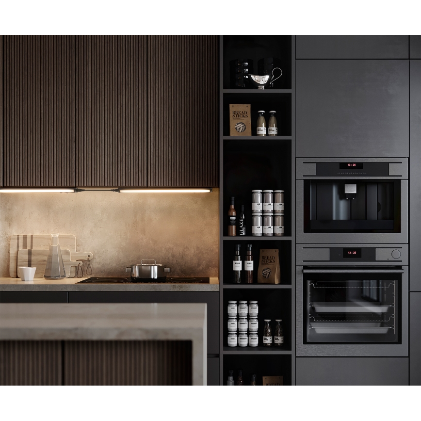 Osram - LED dimbare onderbouwlamp LINEAR TURN LED/10W/230V 3000/4000/6500K 55 cm zwart