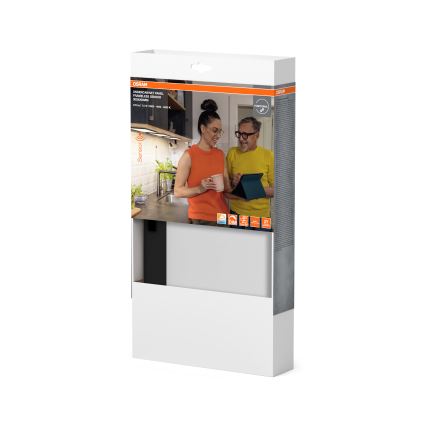 Osram - Dimbare onderbouw-LED-armatuur met bewegingssensor UNDERCABINET LED/7,5W/230V 3000/4000/6500K 20x30 cm zwart