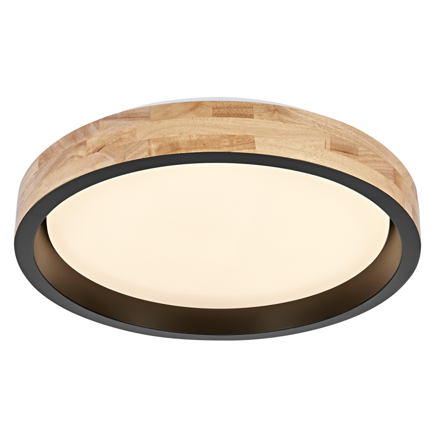 Osram - Dimbare LED-plafondlamp MARIANO LED/24W/230V Ø 41 cm eiken/zwart