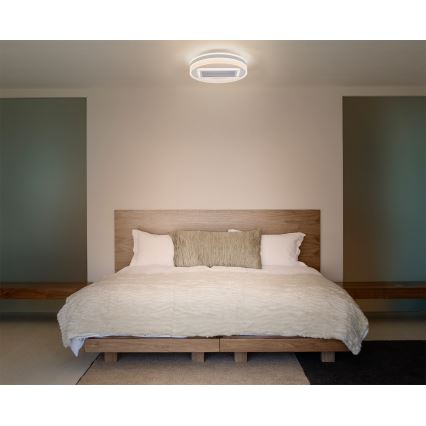 Osram - LED-dimbare plafondlamp met ventilator LED/55W/230V 3000-6500K wit + afstandsbediening