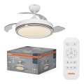 Osram - LED dimbare plafondlamp met ventilator LEVECHE LED/36W/230V 3000/4000/6500K + afstandsbediening