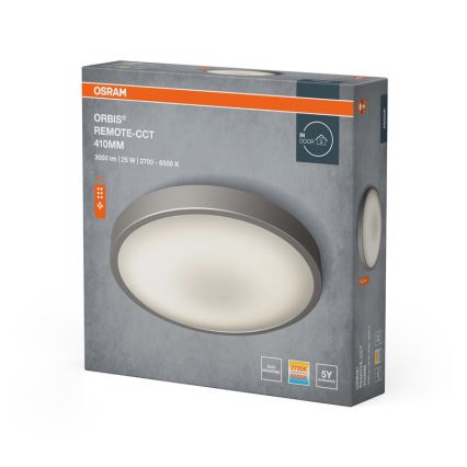 Osram - LED dimbare plafondlamp ORBIS LED/25W/230V 2700-6500 Ø 41 cm + afstandsbediening