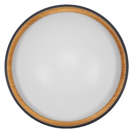 Osram - LED dimbare plafondlamp ORBIS LIVIA LED/16W/230V Ø 30 cm antraciet/bruin