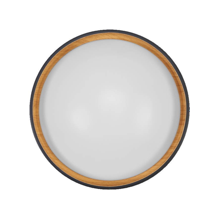 Osram - LED dimbare plafondlamp ORBIS LIVIA LED/16W/230V Ø 30 cm antraciet/bruin