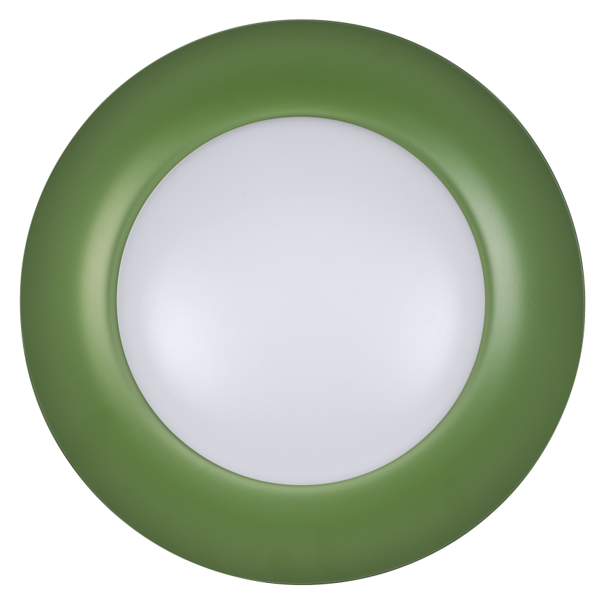 Osram - LED dimbare plafondlamp ORBIS PLATE LED/19W/230V Ø 31 cm groen/zwart