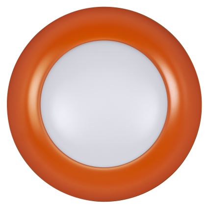 Osram - dimbare LED-plafondlamp ORBIS PLATE LED/35W/230V Ø 43 cm oranje/zwart