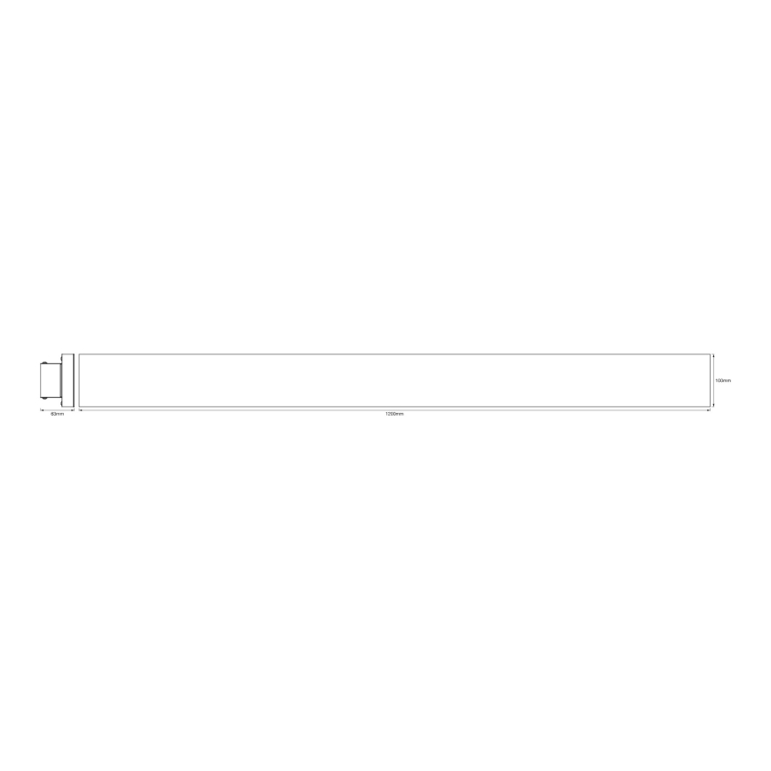 Osram - LED dimbare plafondlamp SMART+ FRAMELESS LED/35W/230V 3000-6500K 120x10 cm Wi-Fi