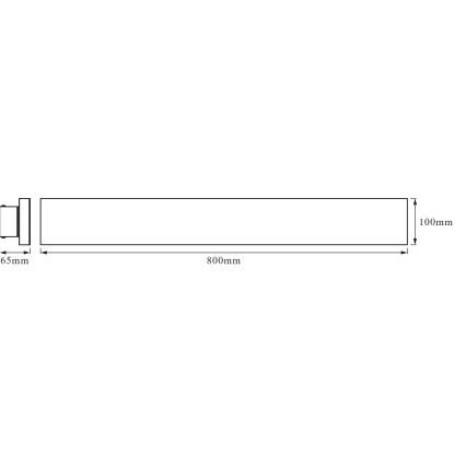 Osram - LED Dimbare plafondlamp SMART+ PLANON LED/27W/230V 80x10 cm 3000-6500K Wi-Fi