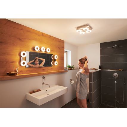 Osram - Dimbare LED-plafondlamp voor badkamer SMART+ WAVE LED/24W/230V 3000-6500K IP44 Wi-Fi