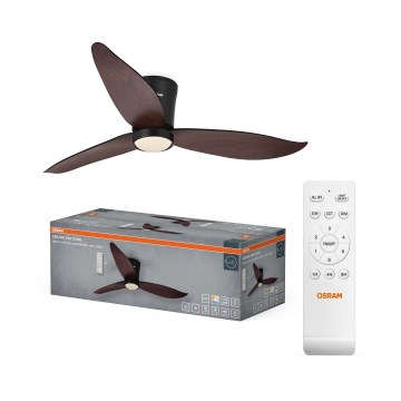 Osram - LED-dimbare plafondventilator FOHN LED/18W/230V 3000/4000/6500K + afstandsbediening
