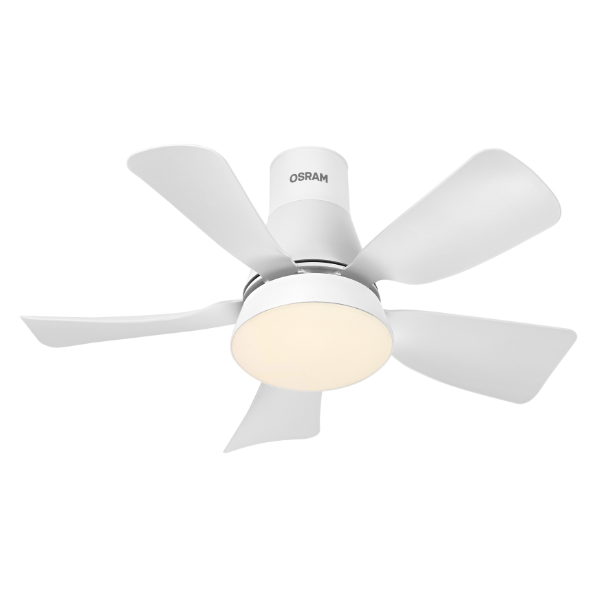 Osram - LED-dimbare plafondventilator LESTE LED/15W/230V 3000/4000/6500K + afstandsbediening