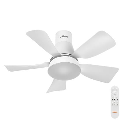 Osram - LED-dimbare plafondventilator LESTE LED/15W/230V 3000/4000/6500K + afstandsbediening