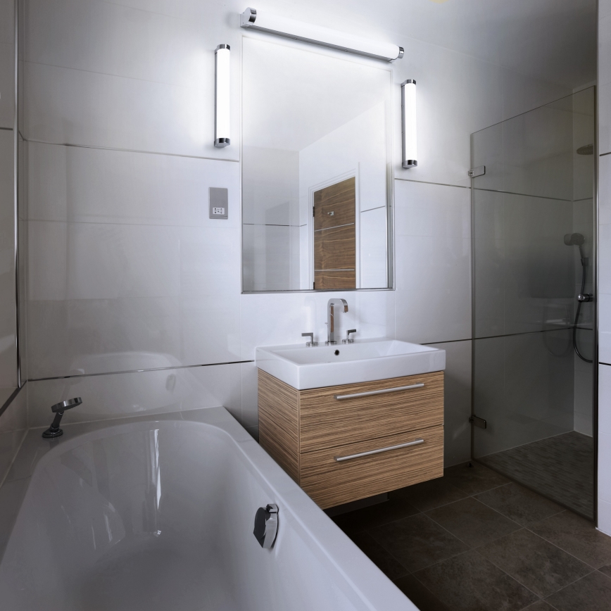 Osram - LED-dimbare spiegelverlichting ORBIS TUBE LED/12W/230V 60 cm IP44 glanzend chroom