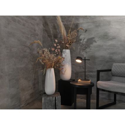 Osram - Dimbare LED-tafellamp met touchbediening DECOR KYOTO LED/12W/230V CRI 90 zwart