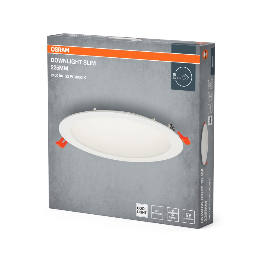 Osram - LED Hang plafondverlichting SLIM LED/22W/230V 4000K