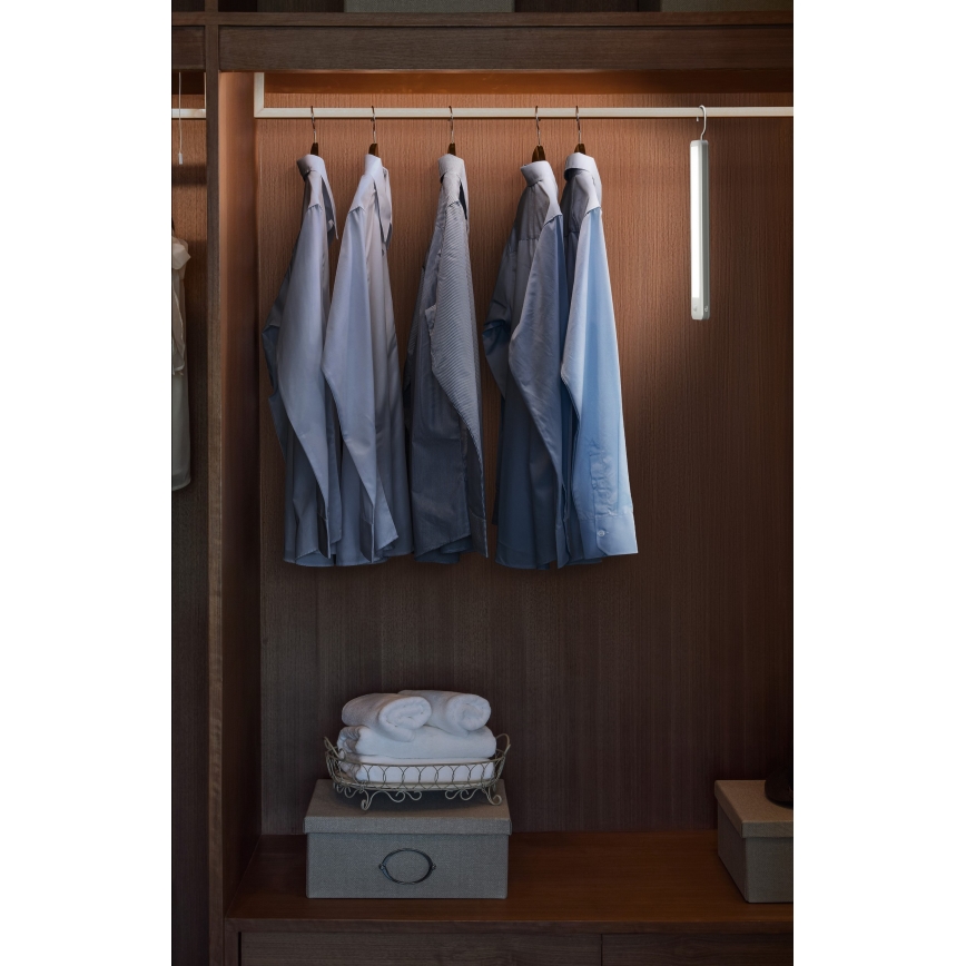 Osram - LED hangend oriëntatielamp met bewegingssensor MOBILE LED/2,35W/5V 1000 mAh wit