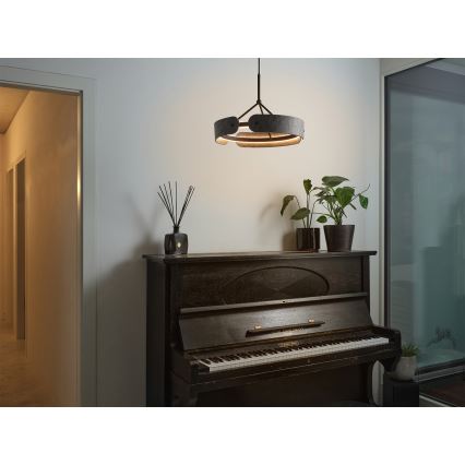 Osram - LED-hanglamp aan kabel DECOR CURVE LED/33W/230V grijs