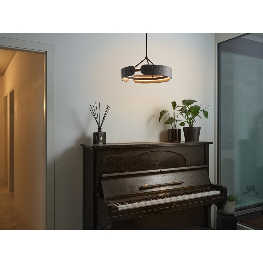 Osram - LED-hanglamp aan kabel DECOR CURVE LED/33W/230V grijs