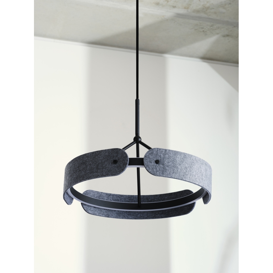 Osram - LED-hanglamp aan kabel DECOR CURVE LED/33W/230V grijs