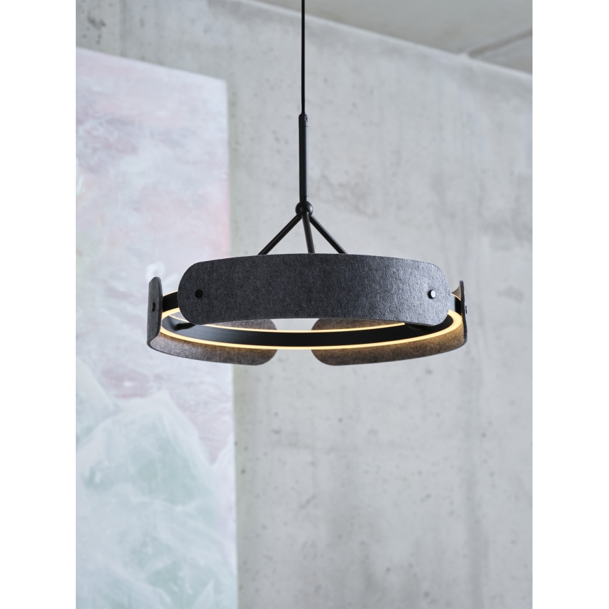 Osram - LED-hanglamp aan kabel DECOR CURVE LED/33W/230V grijs