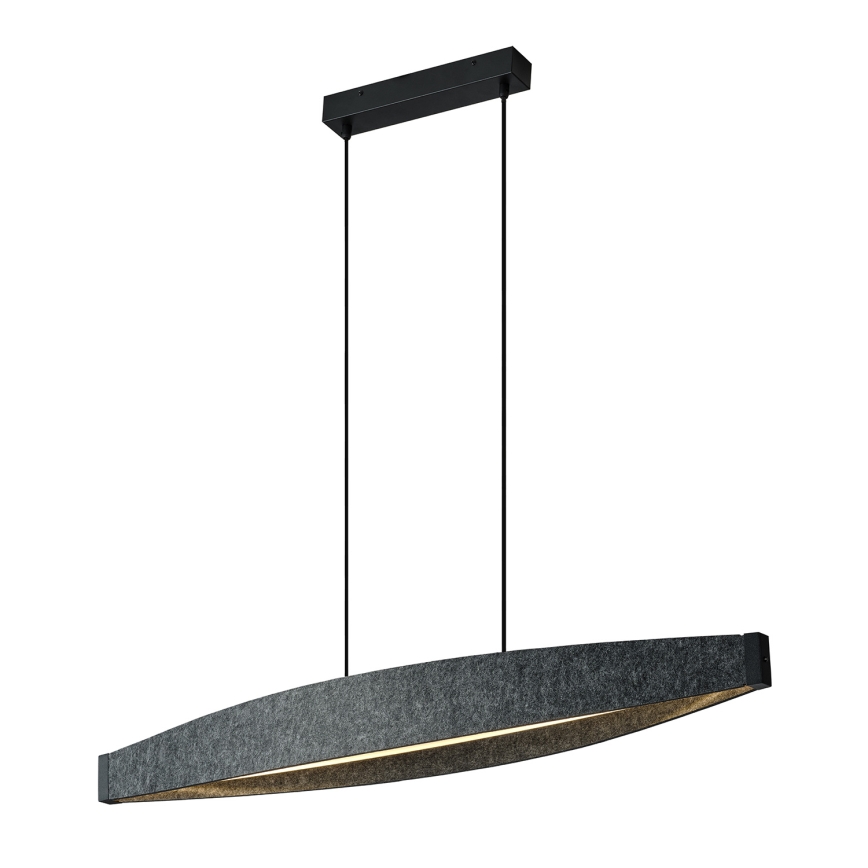 Osram - LED hanglamp aan kabel DECOR FLAT LED/23W/230V grijs