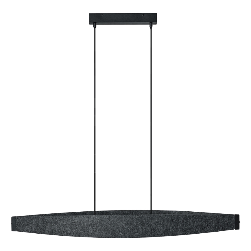 Osram - LED hanglamp aan kabel DECOR FLAT LED/23W/230V grijs