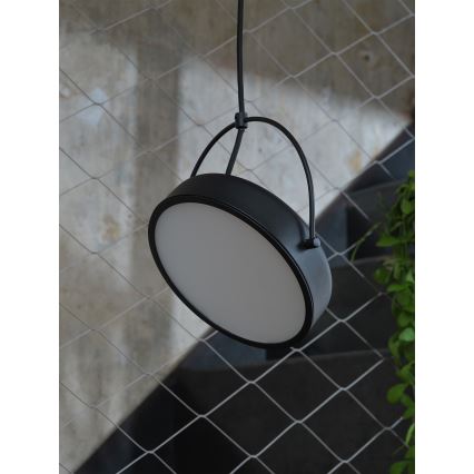 Osram - LED-hanglamp aan kabel DECOR PUCK LED/12W/230V CRI 90 zwart