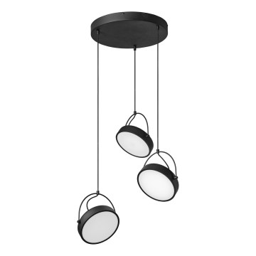 Osram - LED hanglamp met kabel DECOR PUCK 3xLED/12W/230V CRI 90 zwart