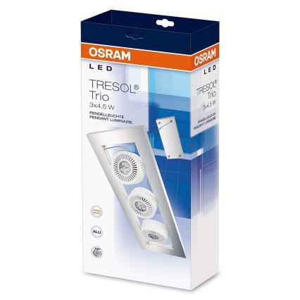 Osram - LED Hanglamp TRESOL 3xLED/4,5W/230V