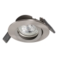 Osram - LED inbouwspot SPOT 1xGU10/4,3W/230V 2700K CRI 90 mat chroom