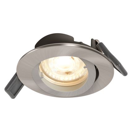 Osram - LED inbouwspot SPOT 1xGU10/4,3W/230V 2700K CRI 90 mat chroom