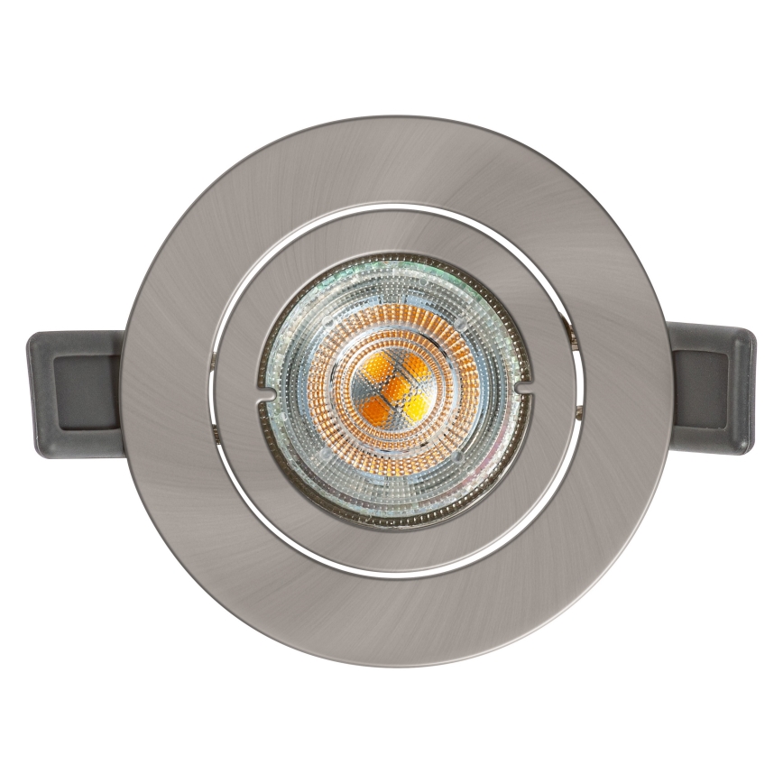 Osram - LED inbouwspot SPOT 1xGU10/4,3W/230V 2700K CRI 90 mat chroom