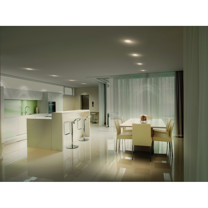 Osram - LED inbouwspot SPOT 1xGU10/4,3W/230V 2700K CRI 90 wit