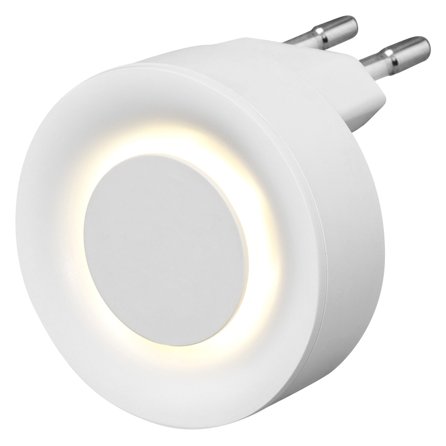 Osram - LED-nachtlampje met bewegings- en schemersensor LUNETTA LED/0,31W/230V wit