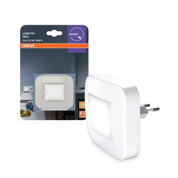 Osram - LED-nachtlampje met schemeringssensor LUNETTA LED/0,2W/230V
