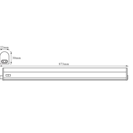 Osram - LED Onder keukenkast verlichting BATTEN LED/10W/230V