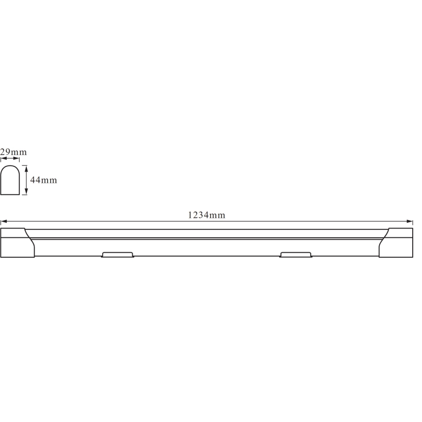 Osram - LED onderbouwarmatuur BATTEN LED/20W/230V 123,4 cm