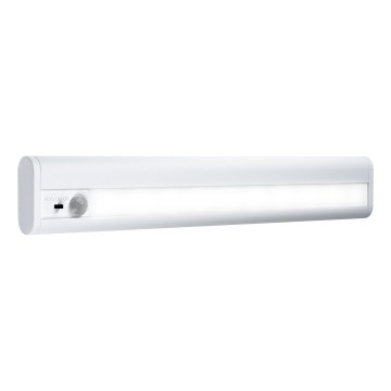 Osram - LED-onderbouwarmatuur met bewegings- en schemersensor LINEARLED LED/2,9W/9V 6xAA 4000K 31,4 cm wit