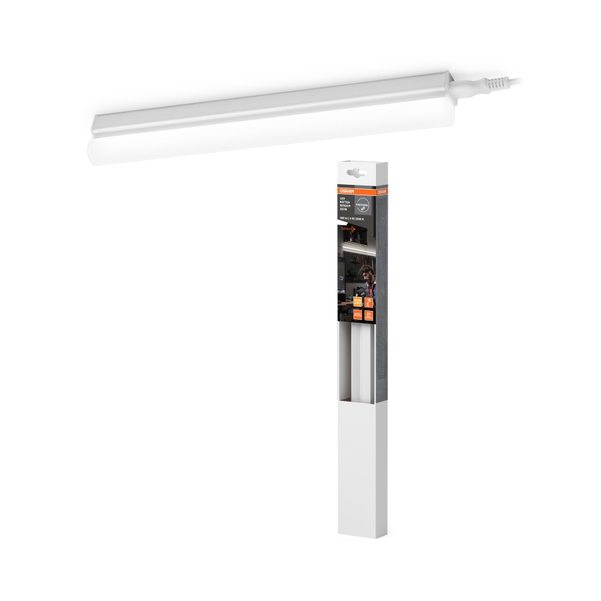 Osram - LED onderbouwarmatuur met bewegingssensor BATTEN LED/4W/230V 3000K 32 cm wit